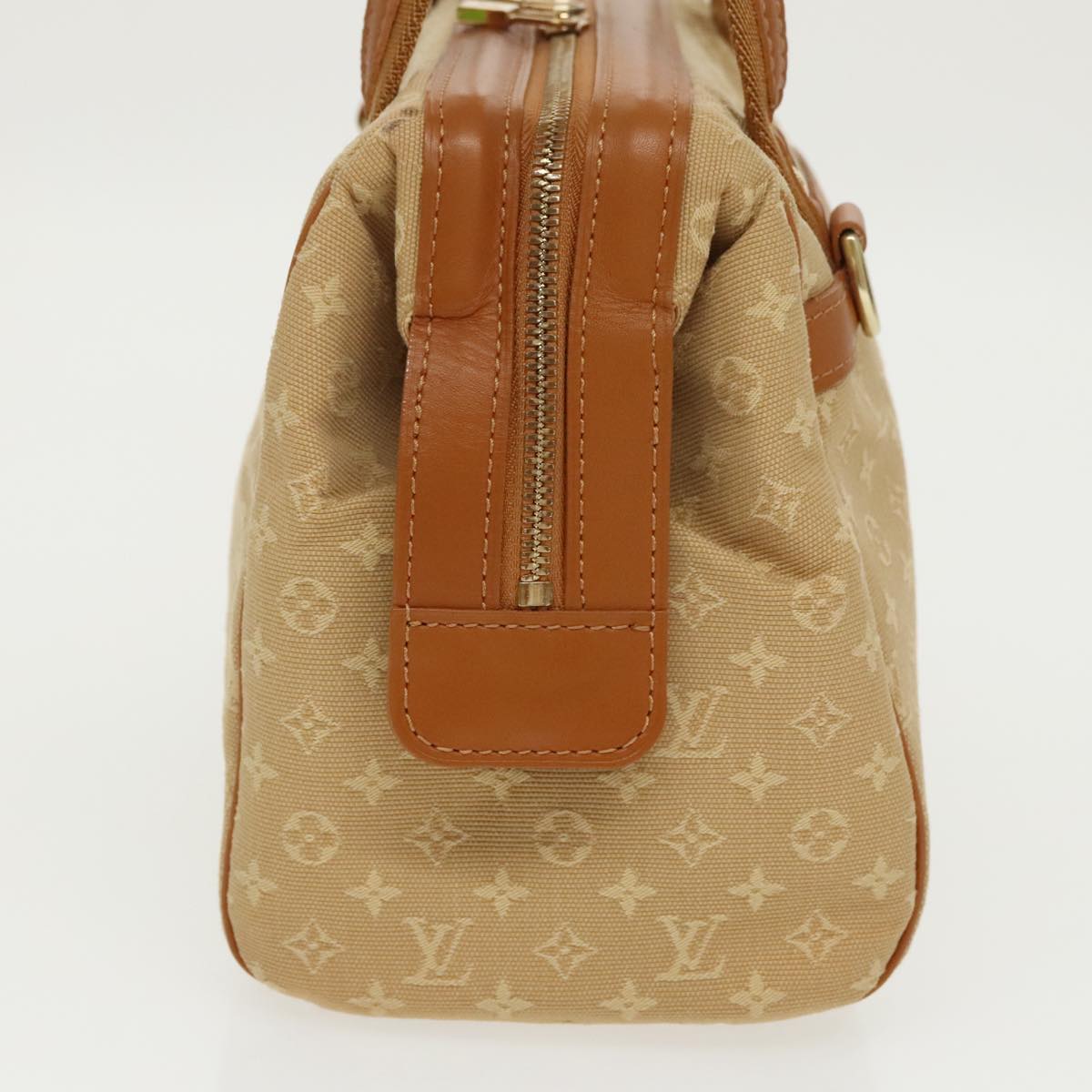 LOUIS VUITTON Monogram Mini Josephine PM Hand Bag Beige M92416 LV Auth 97985