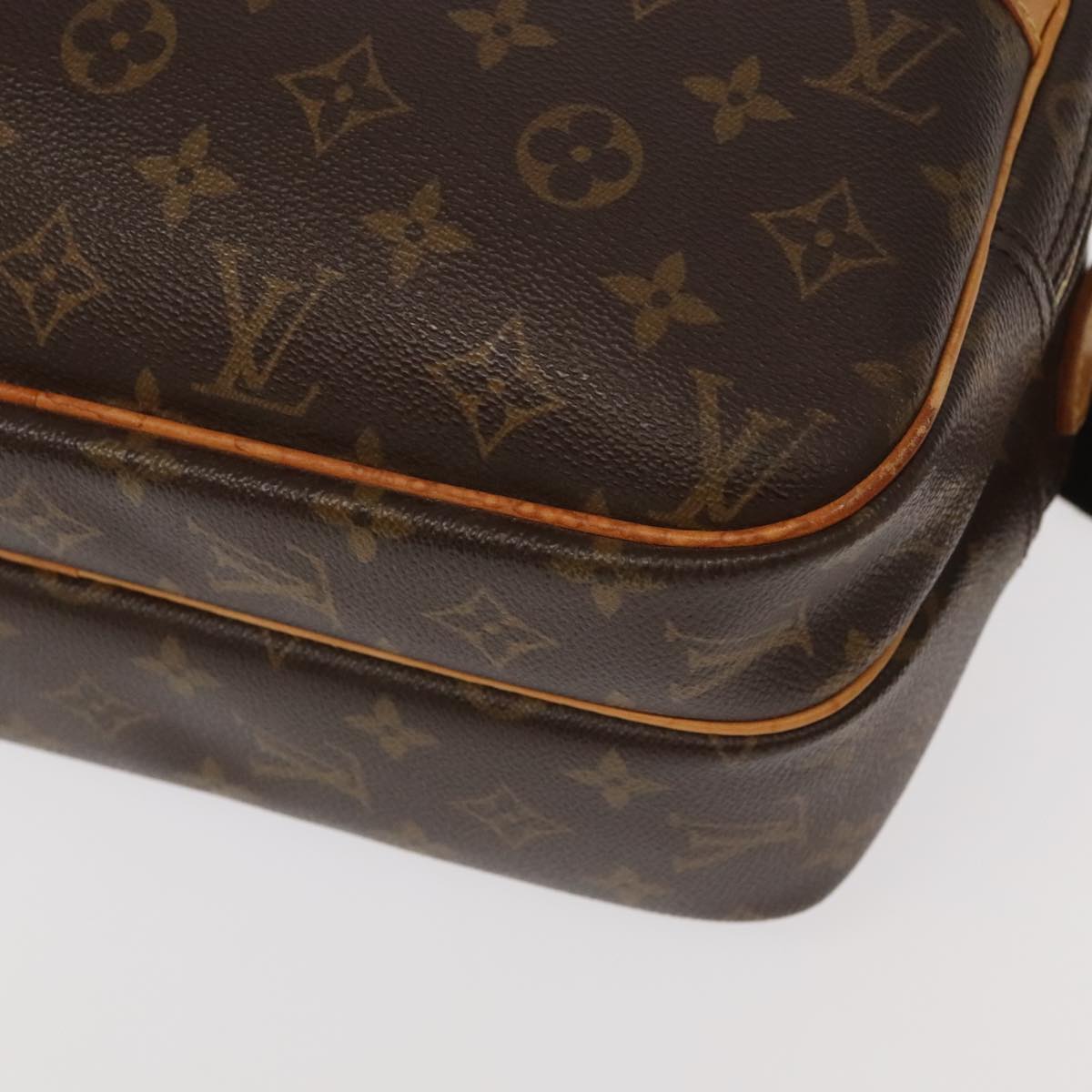 LOUIS VUITTON Monogram Reporter PM Shoulder Bag M45254 LV Auth 97988