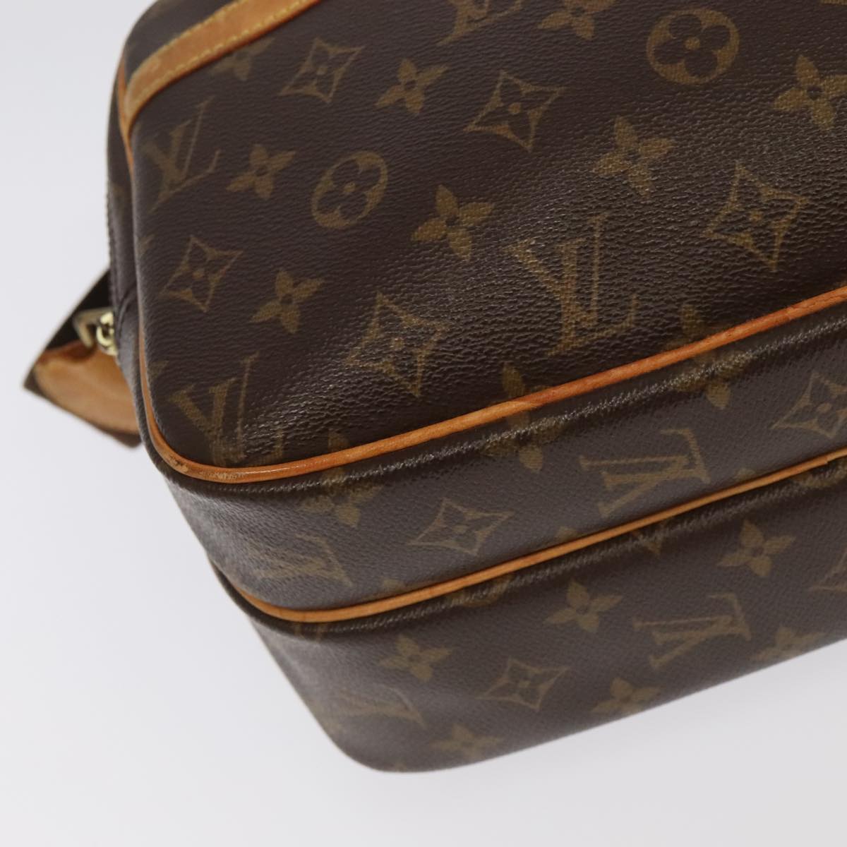 LOUIS VUITTON Monogram Reporter PM Shoulder Bag M45254 LV Auth 97988