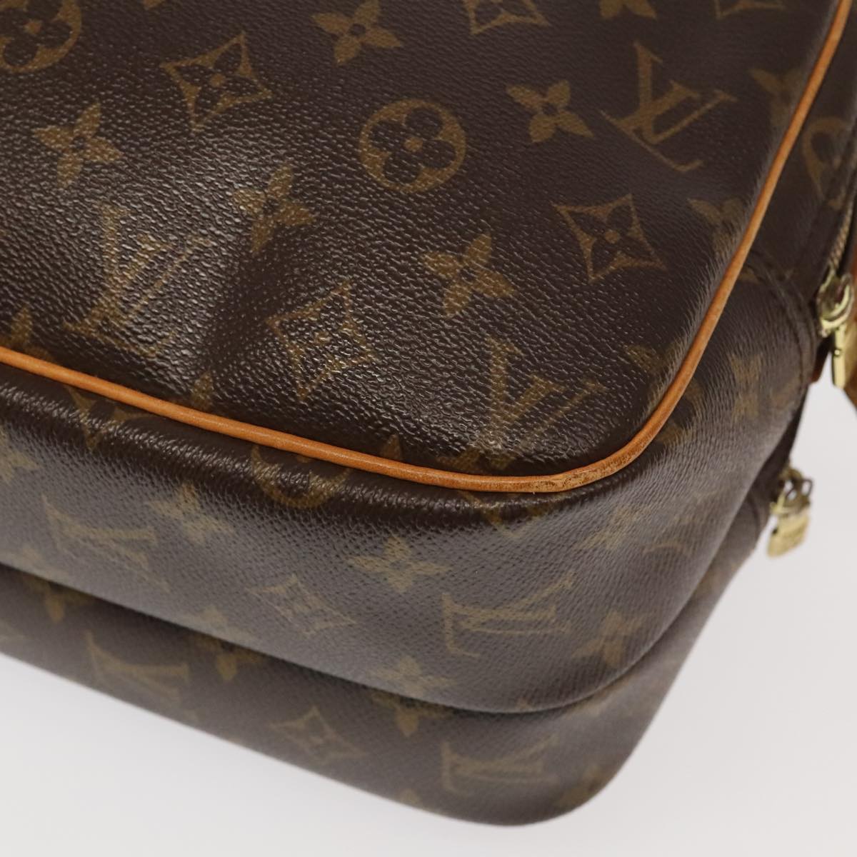 LOUIS VUITTON Monogram Reporter PM Shoulder Bag M45254 LV Auth 97988