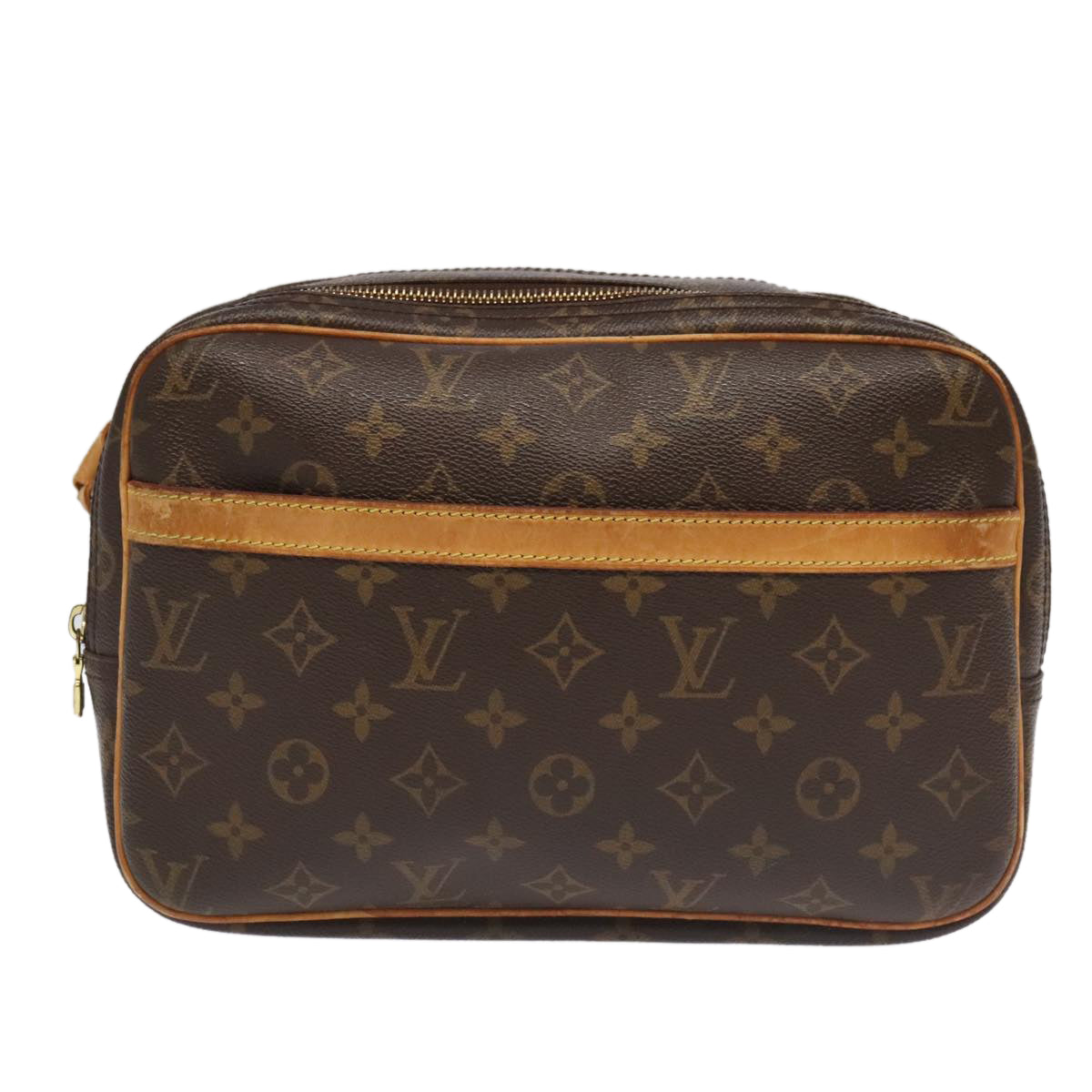 LOUIS VUITTON Monogram Reporter PM Shoulder Bag M45254 LV Auth 97988