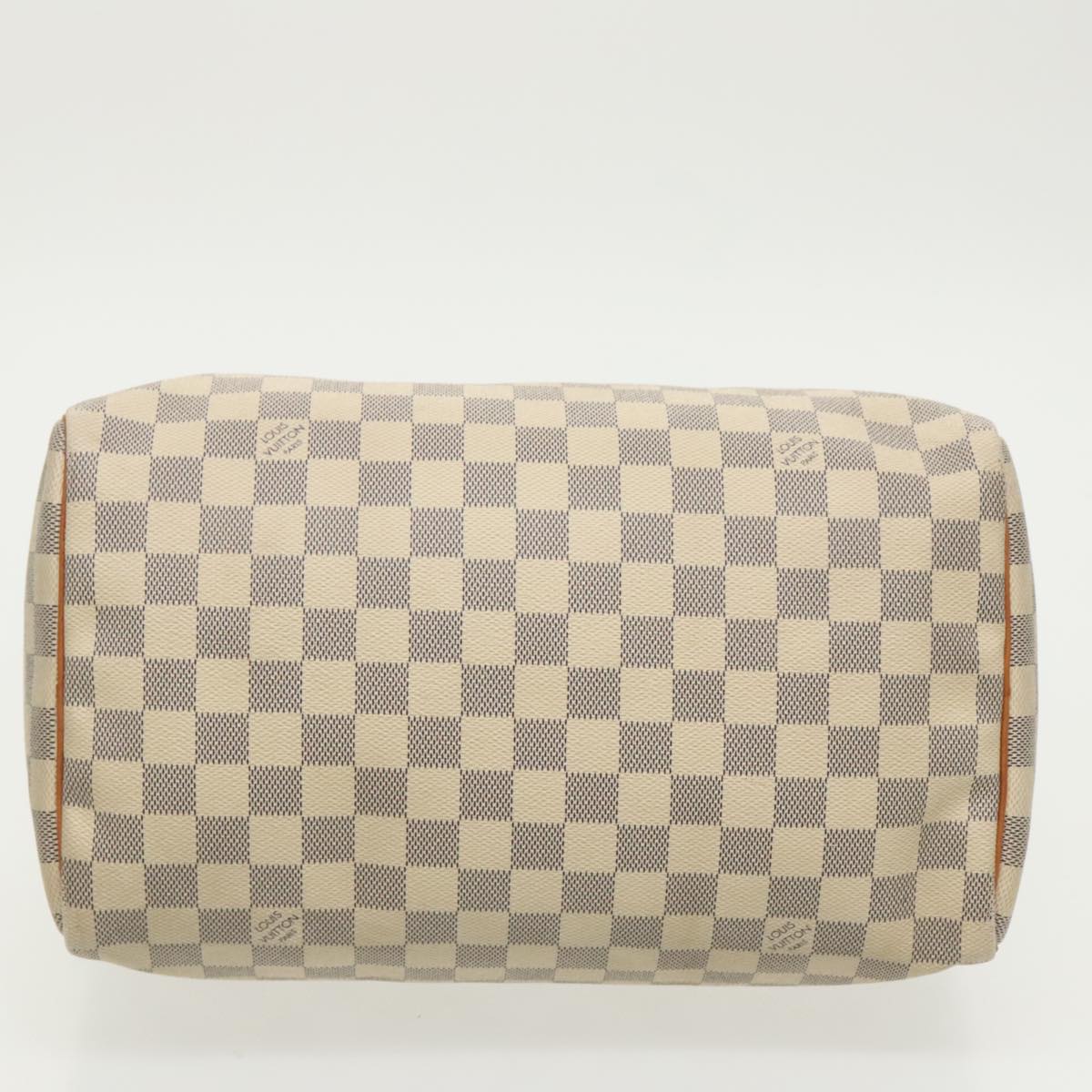 LOUIS VUITTON Damier Azur Speedy 30 Hand Bag N41533 LV Auth 97993