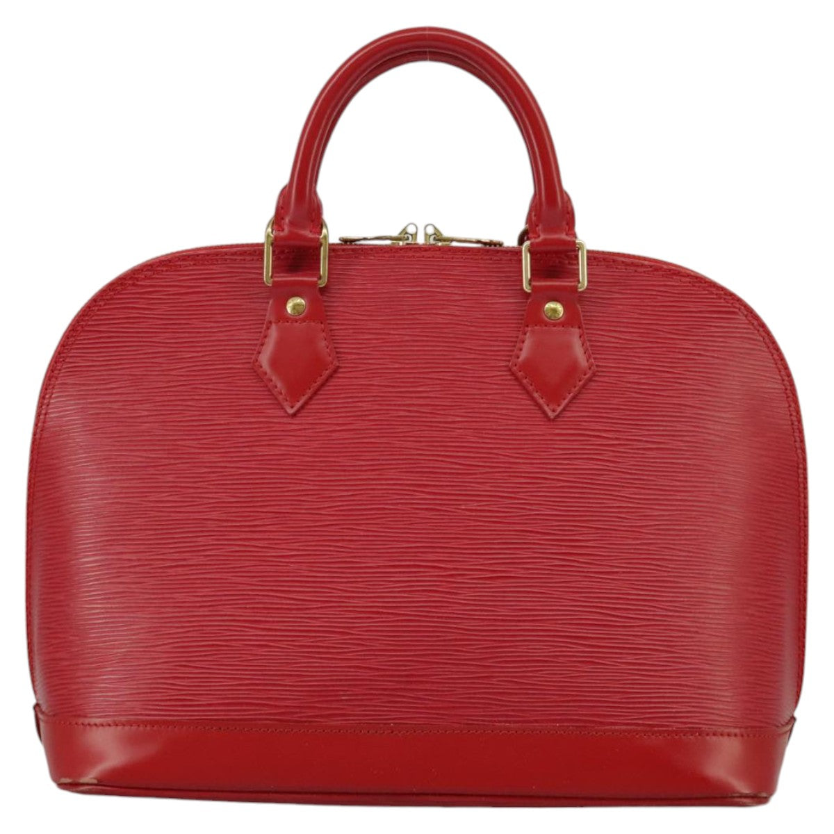 LOUIS VUITTON Epi Alma Hand Bag Castilian Red M52147 LV Auth 97995 - 0