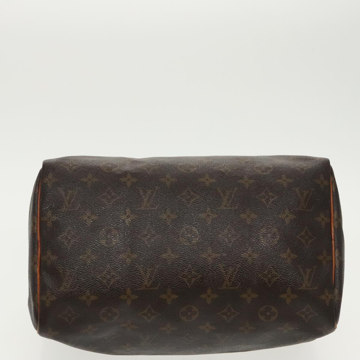 LOUIS VUITTON Monogram Speedy 30 Hand Bag M41526 LV Auth 98004