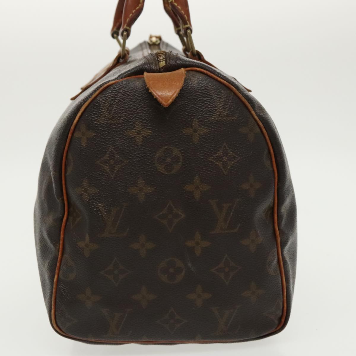 LOUIS VUITTON Monogram Speedy 30 Hand Bag M41526 LV Auth 98004