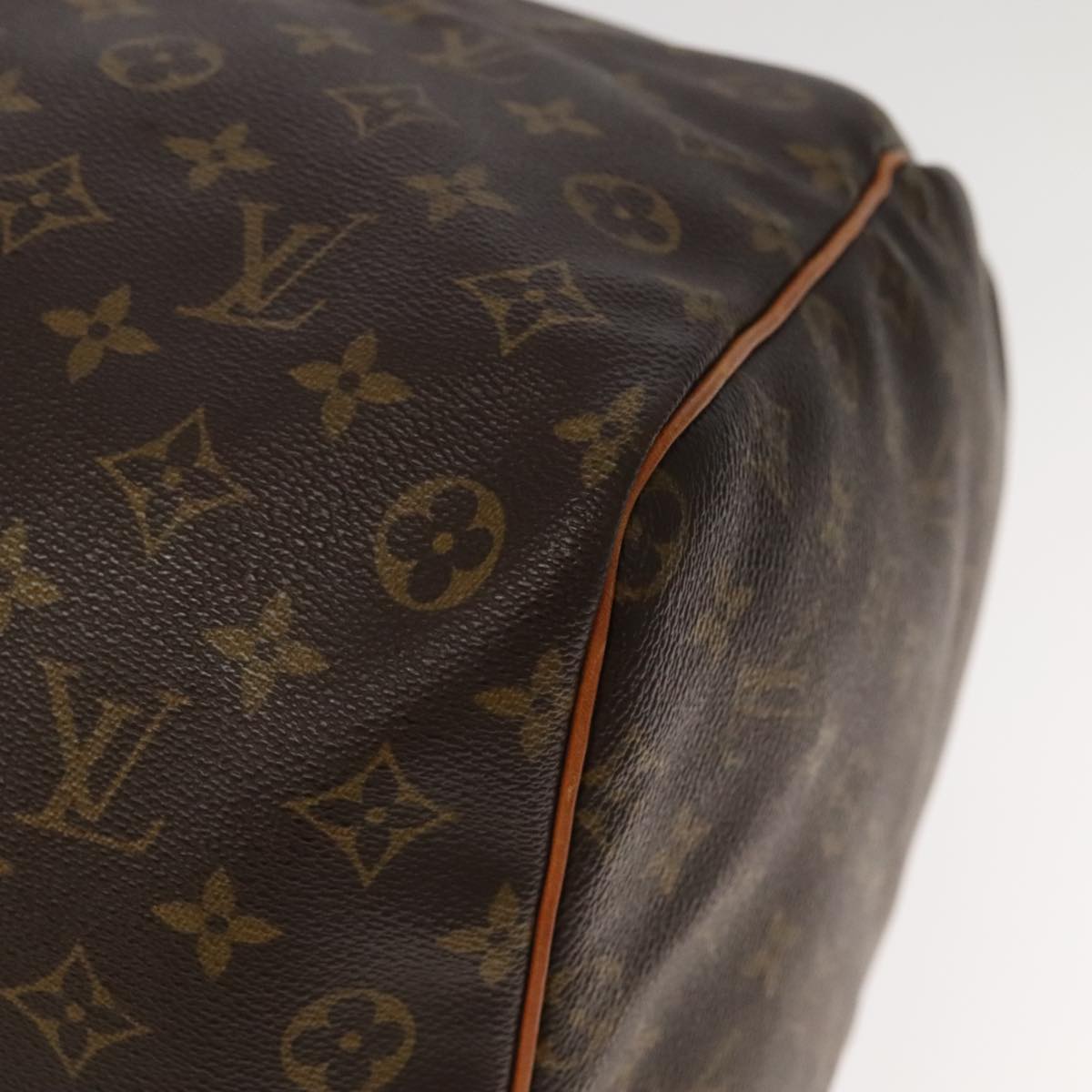 LOUIS VUITTON Monogram Keepall 60 Boston Bag M41422 LV Auth 98006