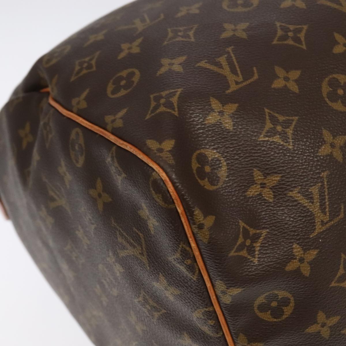 LOUIS VUITTON Monogram Keepall 60 Boston Bag M41422 LV Auth 98006