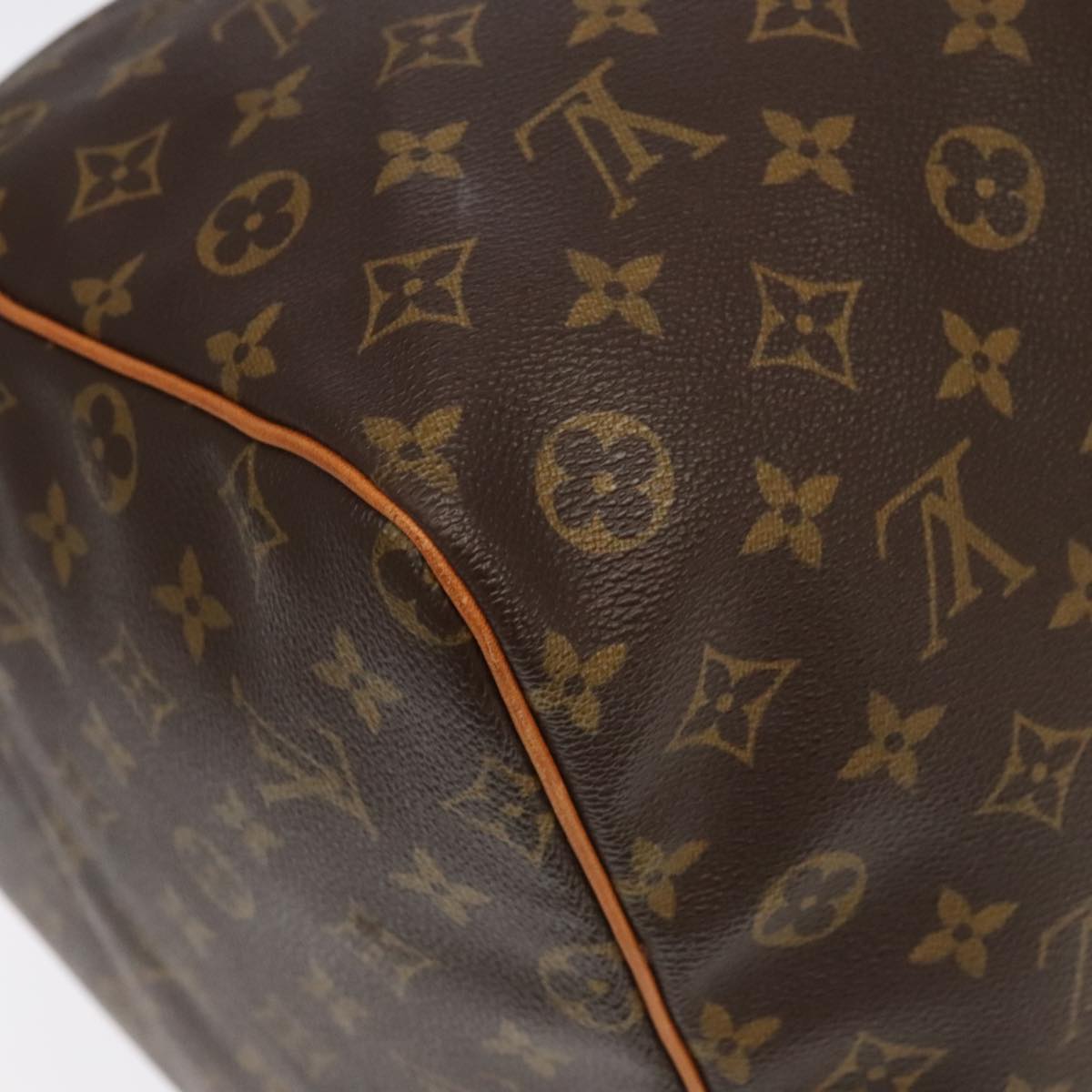 LOUIS VUITTON Monogram Keepall 60 Boston Bag M41422 LV Auth 98006