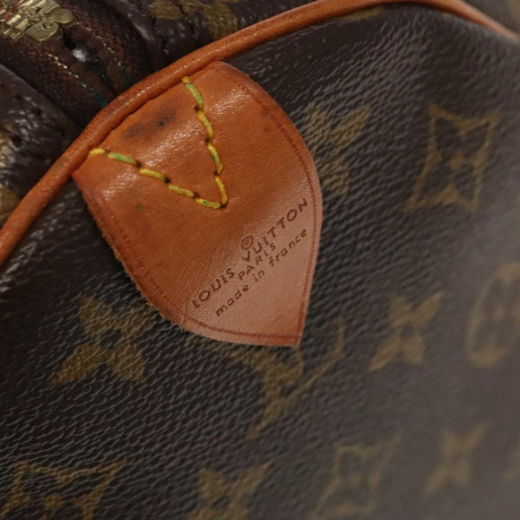 LOUIS VUITTON Monogram Keepall 60 Boston Bag M41422 LV Auth 98006