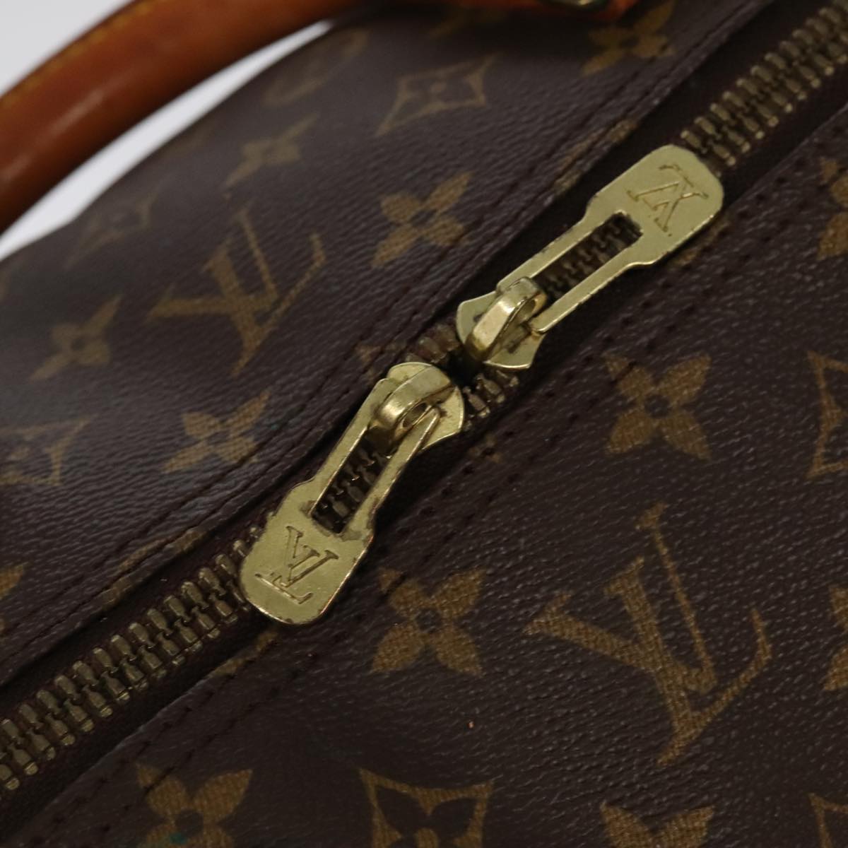 LOUIS VUITTON Monogram Keepall 60 Boston Bag M41422 LV Auth 98006