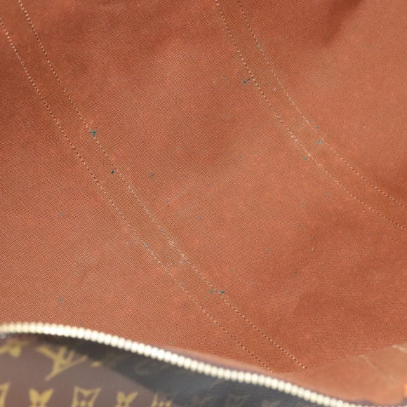 LOUIS VUITTON Monogram Keepall 60 Boston Bag M41422 LV Auth 98006