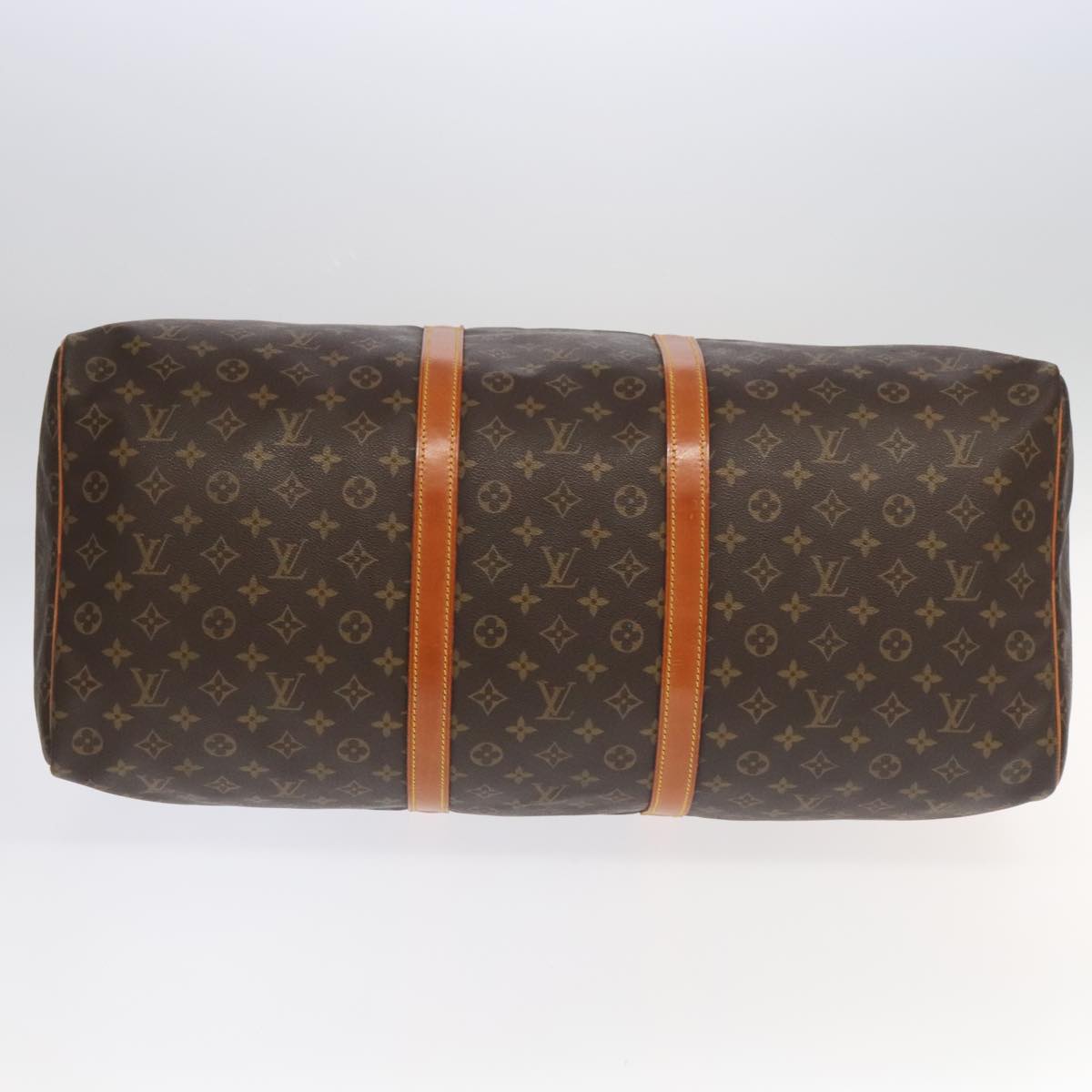 LOUIS VUITTON Monogram Keepall 60 Boston Bag M41422 LV Auth 98006