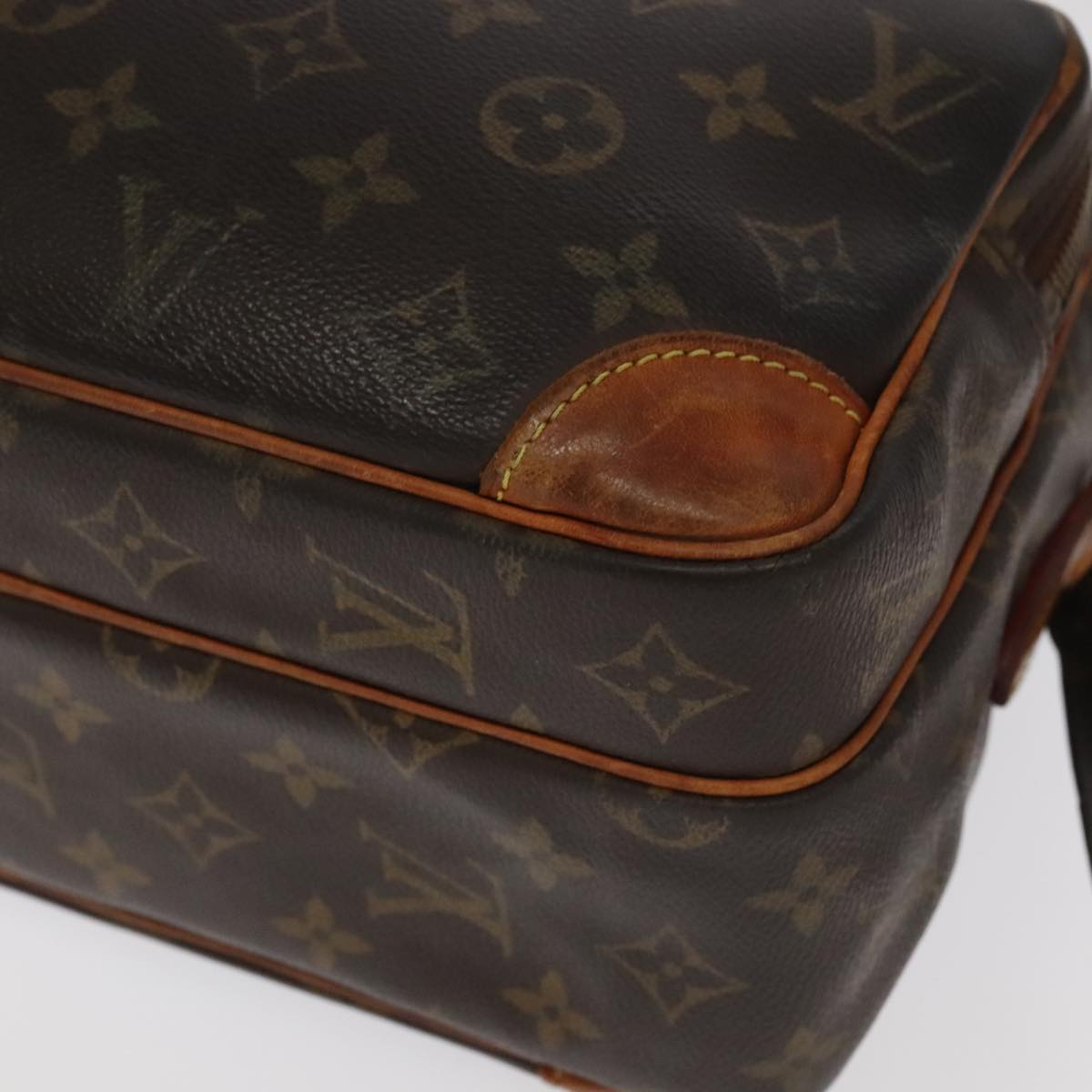 LOUIS VUITTON Monogram Nile Shoulder Bag M45244 LV Auth 98010