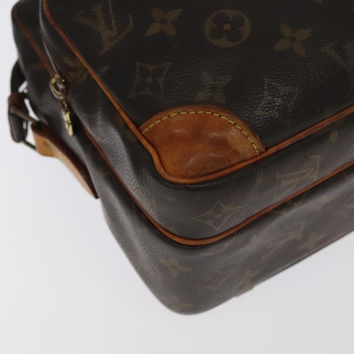 LOUIS VUITTON Monogram Nile Shoulder Bag M45244 LV Auth 98010