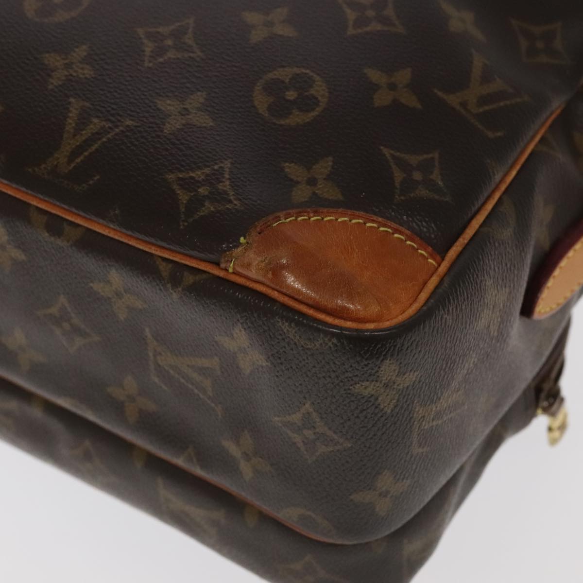 LOUIS VUITTON Monogram Nile Shoulder Bag M45244 LV Auth 98010