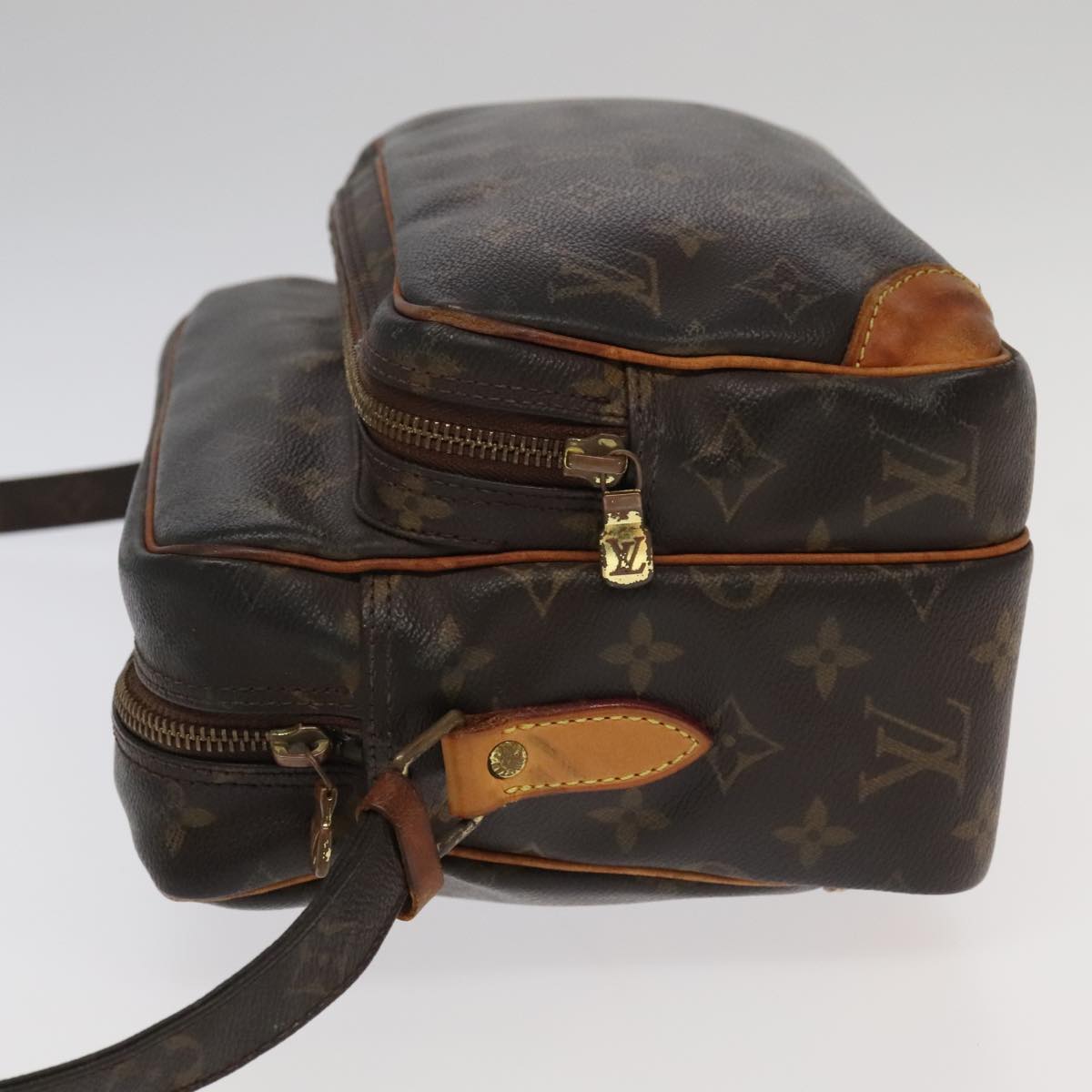 LOUIS VUITTON Monogram Nile Shoulder Bag M45244 LV Auth 98010