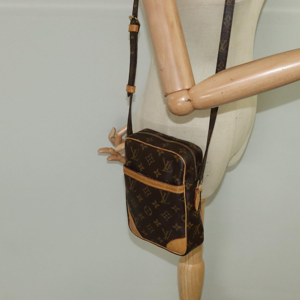 LOUIS VUITTON Monogram Danube Shoulder Bag M45266 LV Auth 98015