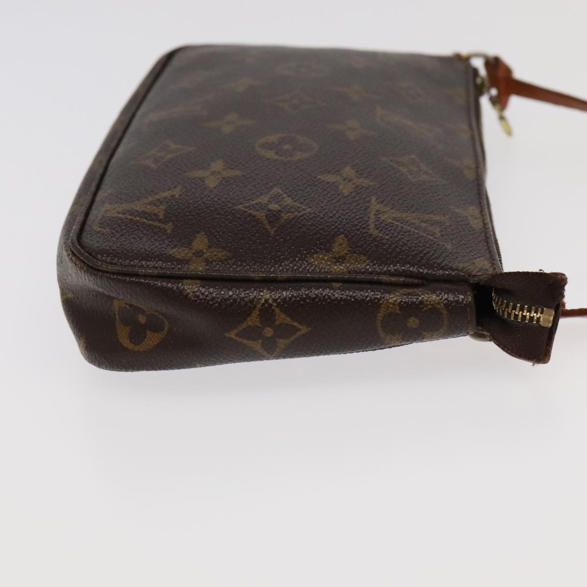 LOUIS VUITTON Monogram Pochette Accessoires Pouch M51980 LV Auth 98018