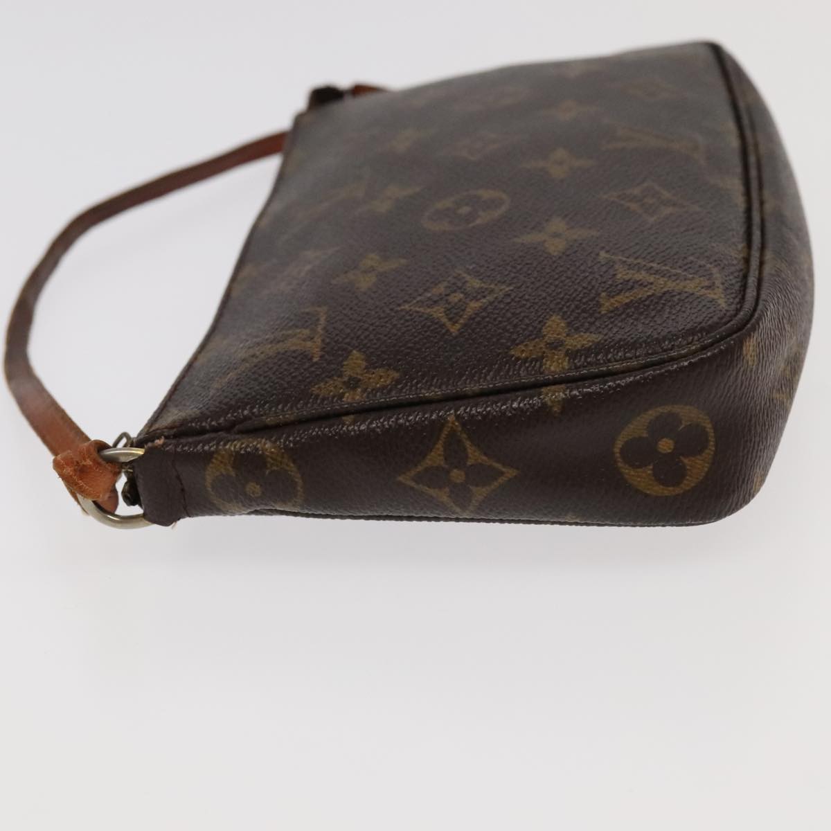 LOUIS VUITTON Monogram Pochette Accessoires Pouch M51980 LV Auth 98018