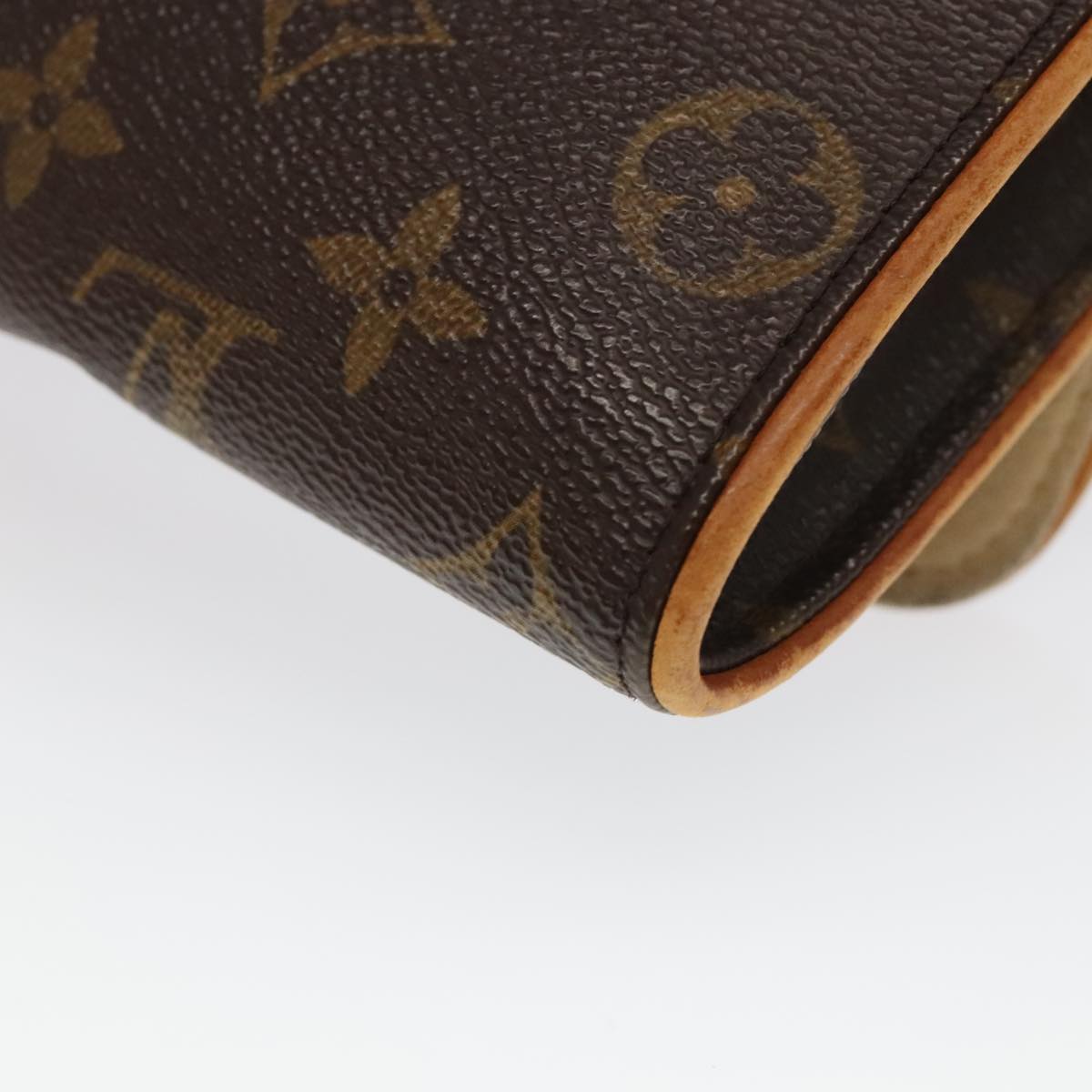 LOUIS VUITTON Monogram Pochette Twin PM Shoulder Bag M51854 LV Auth 98019