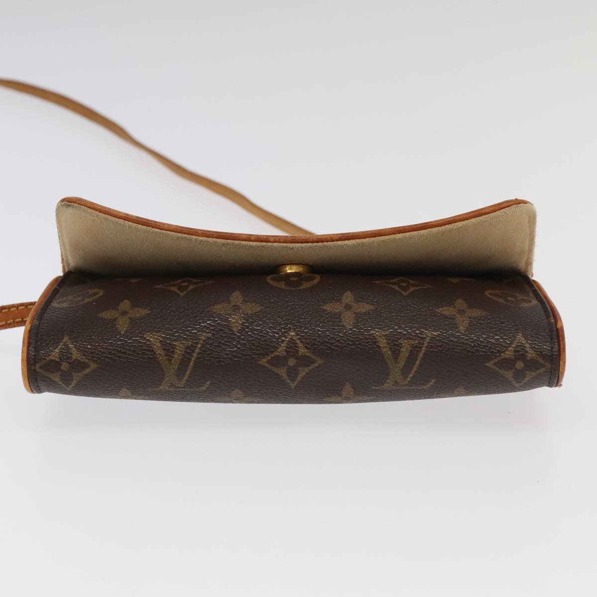 LOUIS VUITTON Monogram Pochette Twin PM Shoulder Bag M51854 LV Auth 98019