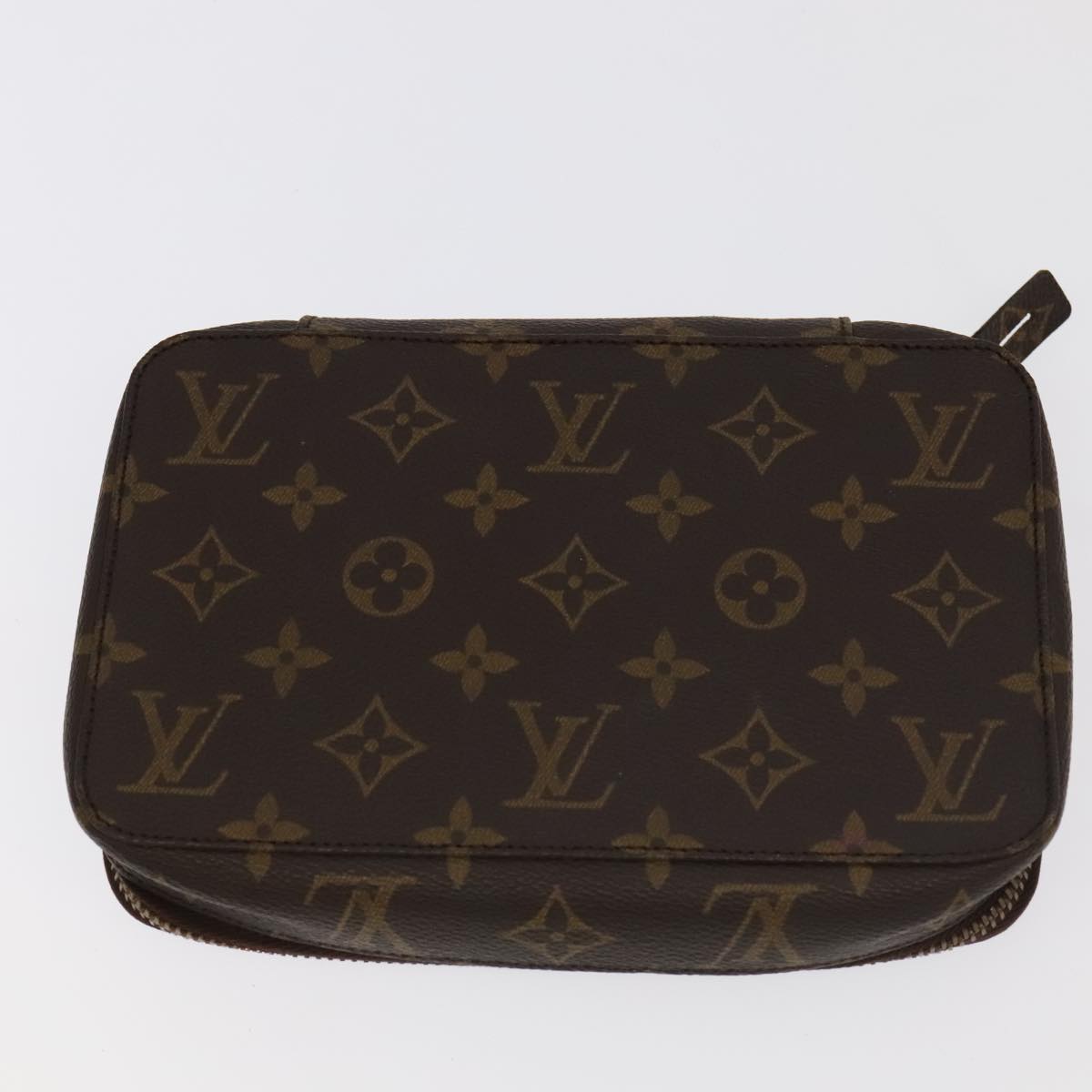 LOUIS VUITTON Monogram Poche Monte Carlo Jewelry Box M47352 LV Auth 98028