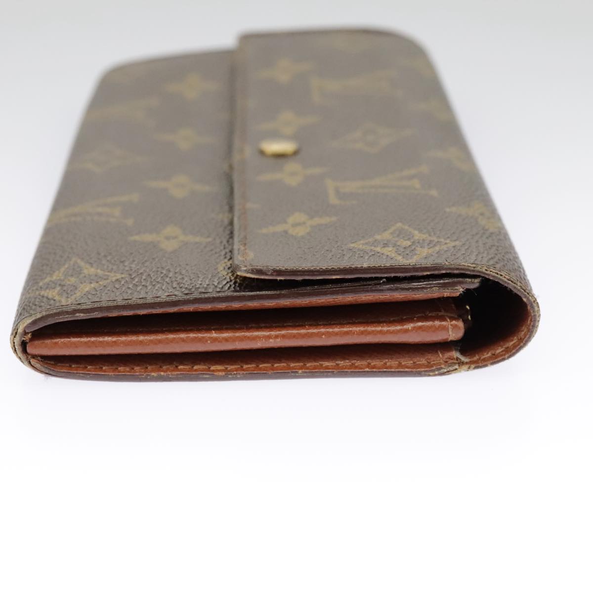 LOUIS VUITTON Monogram Portefeuille Sarah Long Wallet M61734 LV Auth 98029