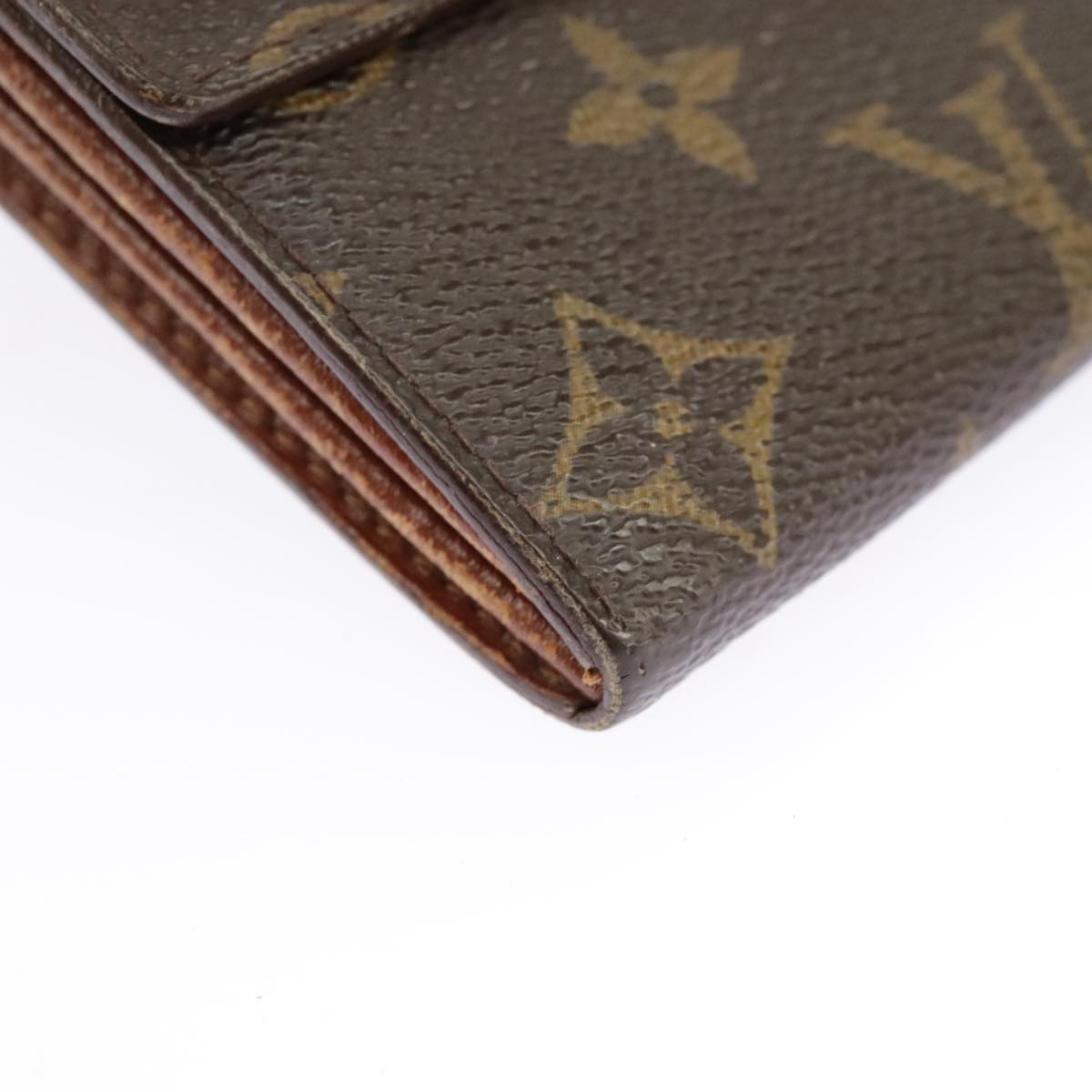 LOUIS VUITTON Monogram Portefeuille Sarah Long Wallet M61734 LV Auth 98029