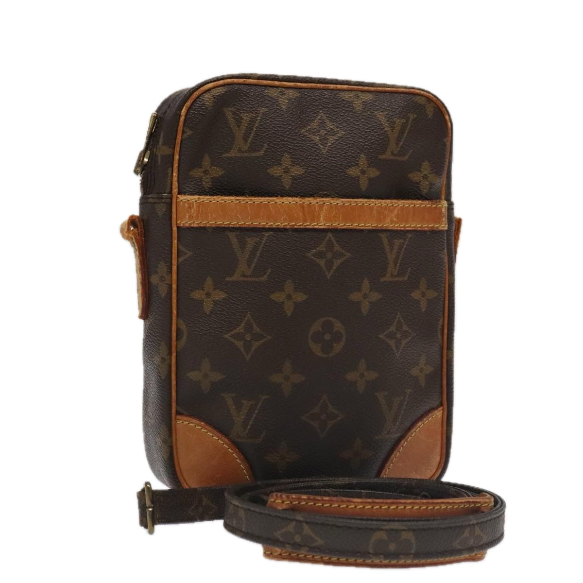 LOUIS VUITTON Monogram Danube Shoulder Bag M45266 LV Auth 98032