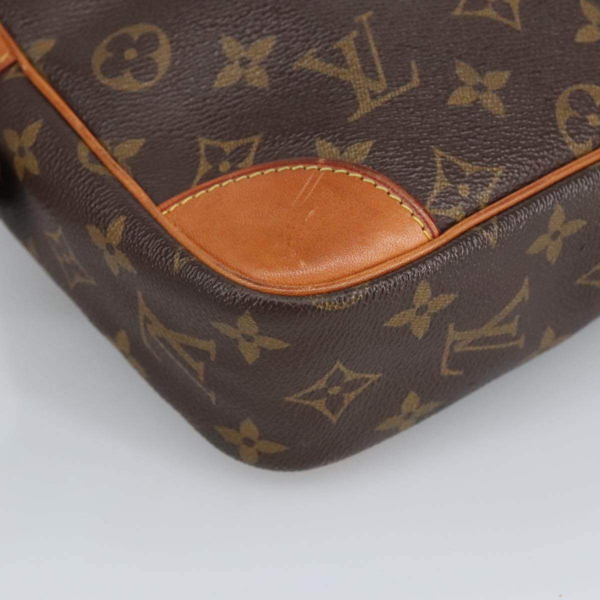 LOUIS VUITTON Monogram Compiegne 28 Clutch Bag M51845 LV Auth 98034