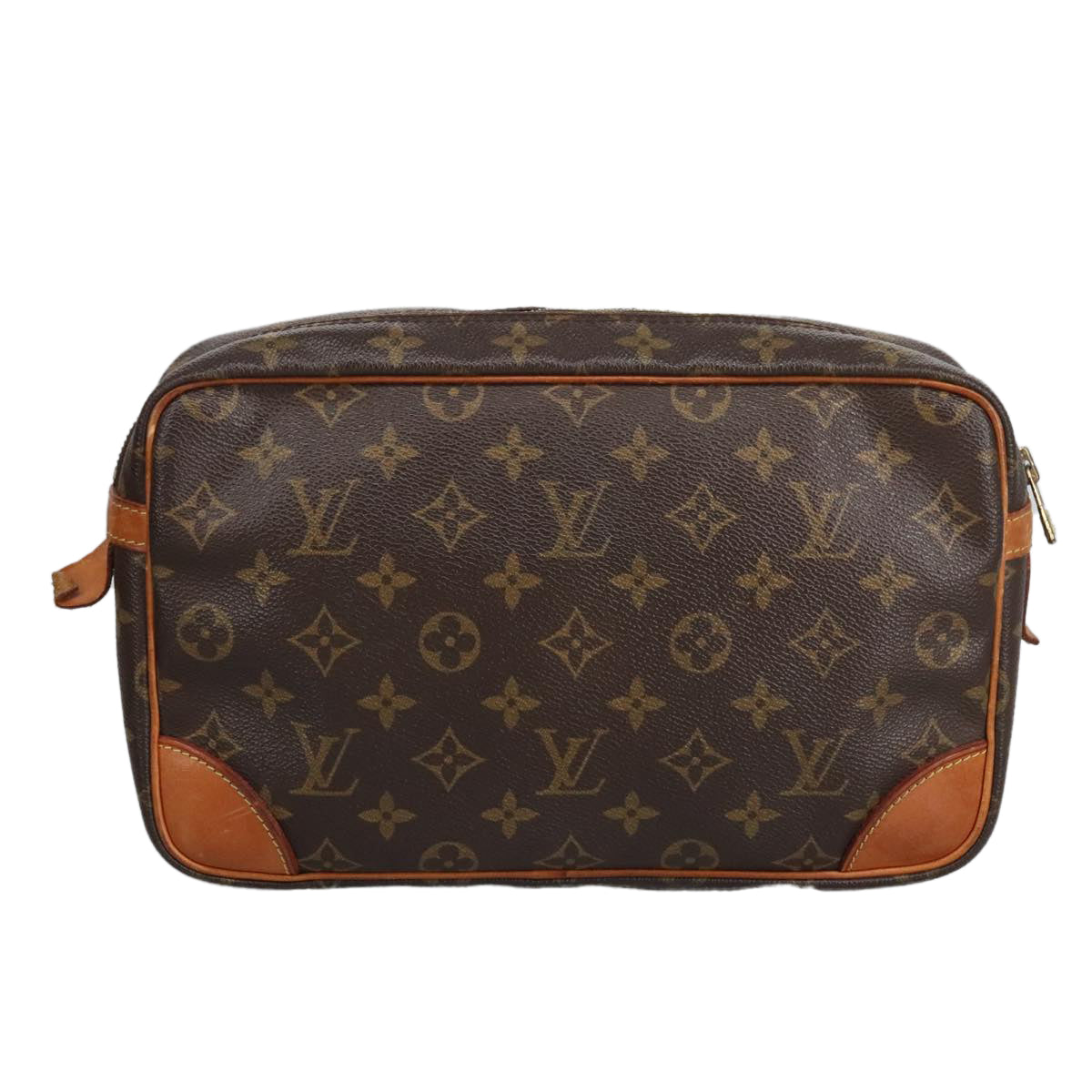 LOUIS VUITTON Monogram Compiegne 28 Clutch Bag M51845 LV Auth 98034 - 0