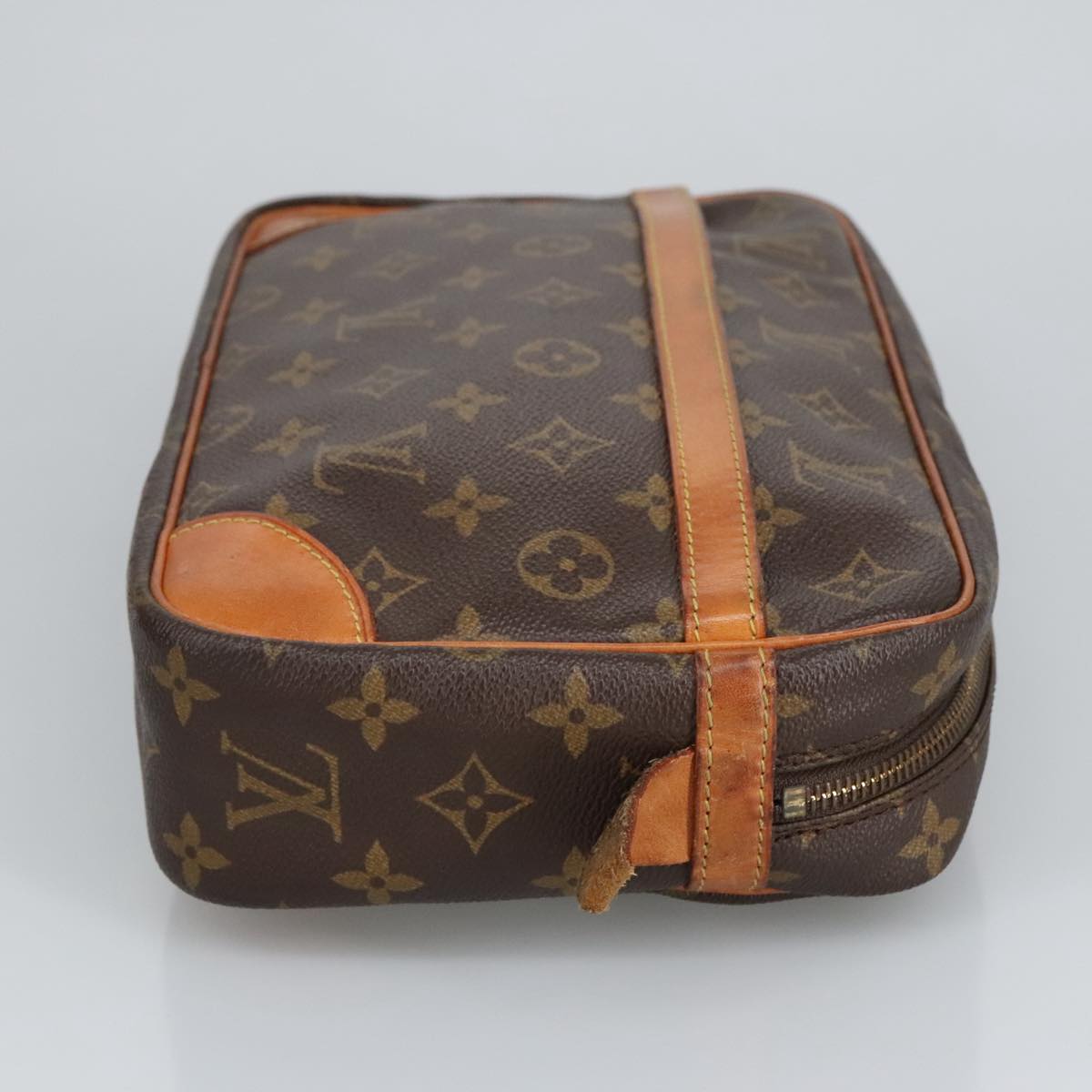 LOUIS VUITTON Monogram Compiegne 28 Clutch Bag M51845 LV Auth 98034