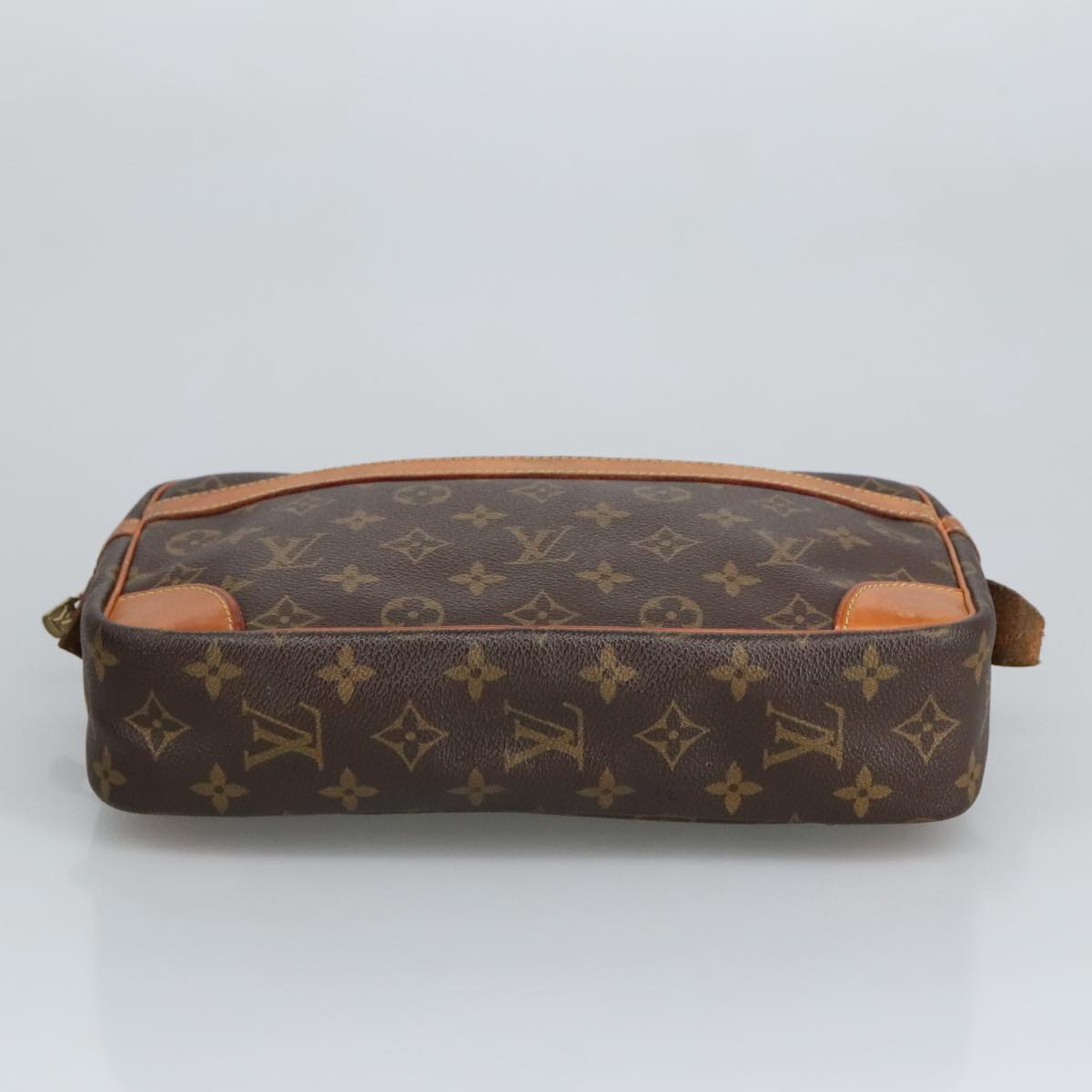 LOUIS VUITTON Monogram Compiegne 28 Clutch Bag M51845 LV Auth 98034