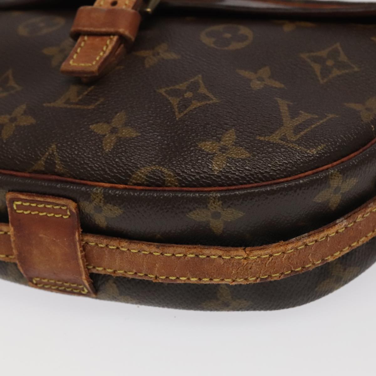 LOUIS VUITTON Monogram Jeune Fille PM Shoulder Bag M51227 LV Auth 98036