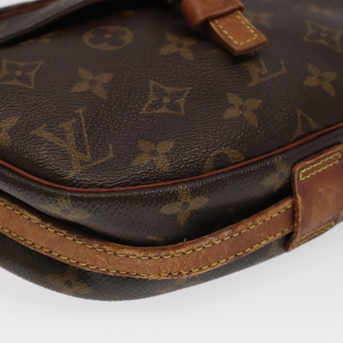 LOUIS VUITTON Monogram Jeune Fille PM Shoulder Bag M51227 LV Auth 98036