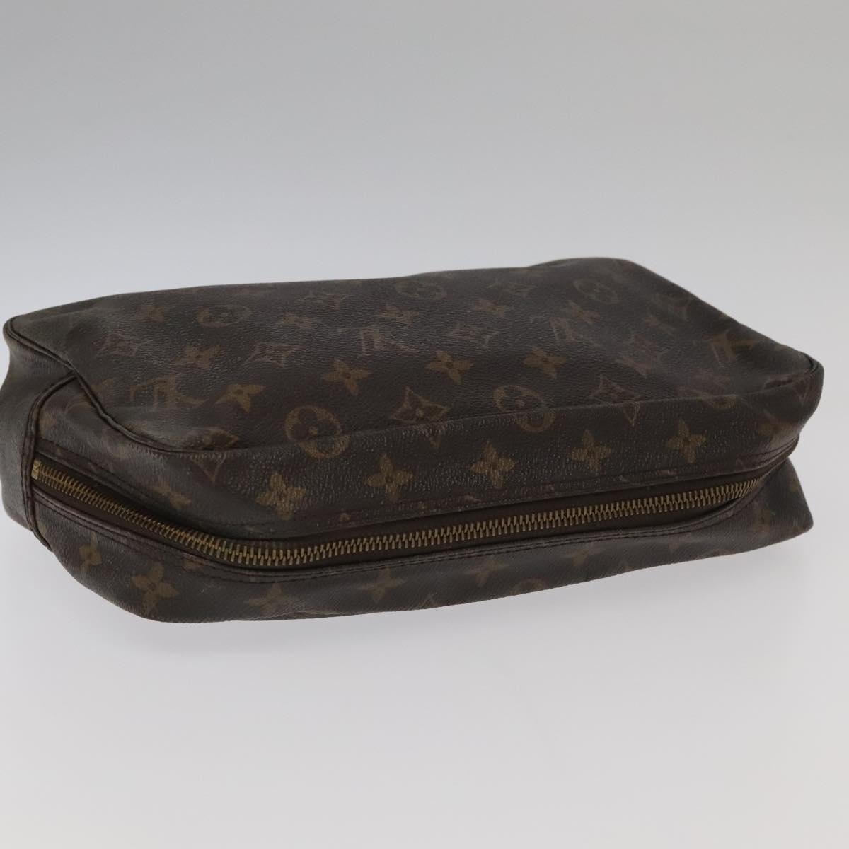 LOUIS VUITTON Monogram Trousse Toilette 28 Clutch Bag M47522 LV Auth 98040