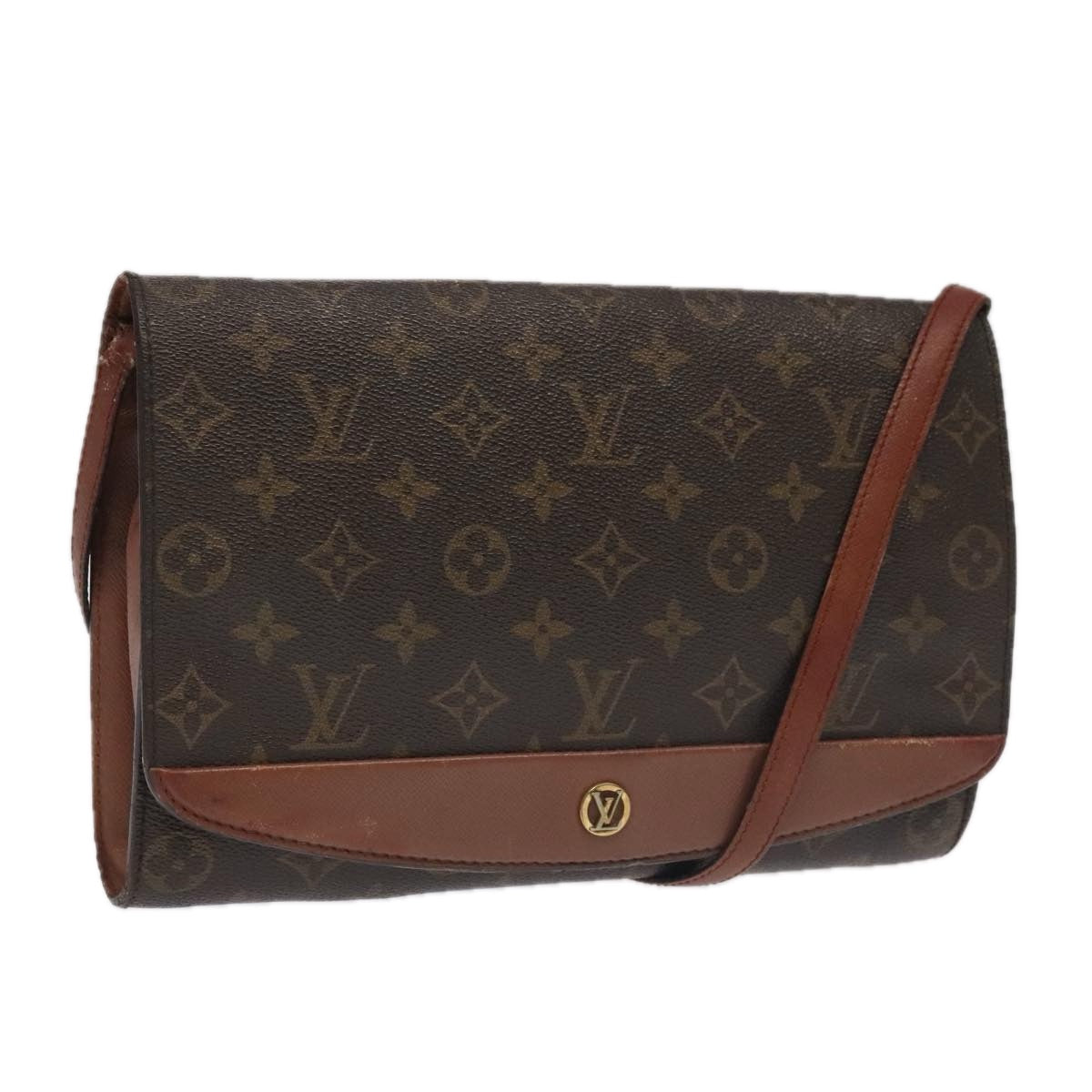 LOUIS VUITTON Monogram Bordeaux 27 Shoulder Bag M51797 LV Auth 98042