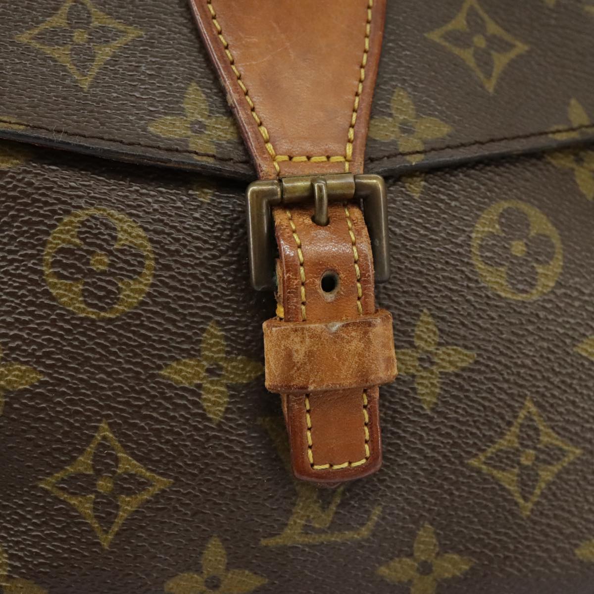 LOUIS VUITTON Monogram Jeune Fille PM Shoulder Bag M51227 LV Auth 98044