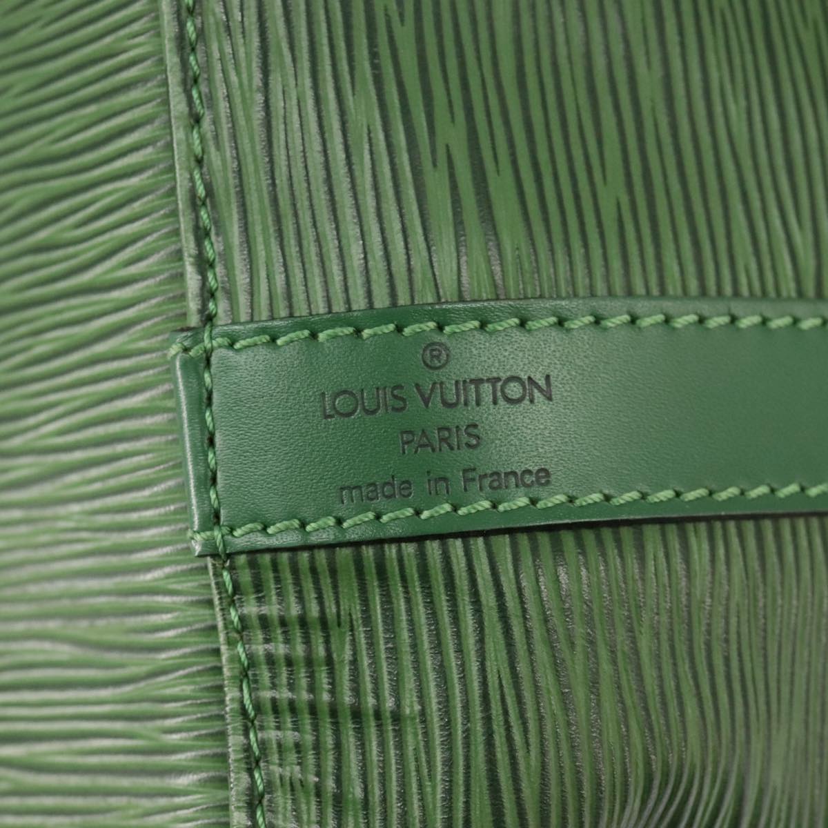 LOUIS VUITTON Epi Petit Noe Shoulder Bag Green M44102 LV Auth 98047