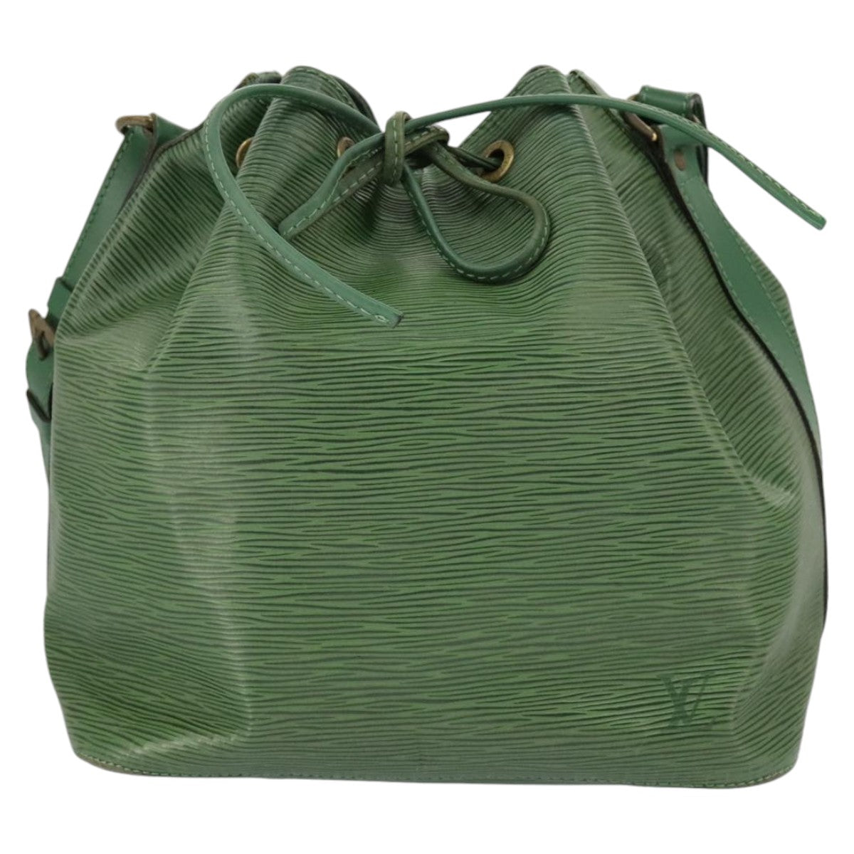 LOUIS VUITTON Epi Petit Noe Shoulder Bag Green M44102 LV Auth 98047