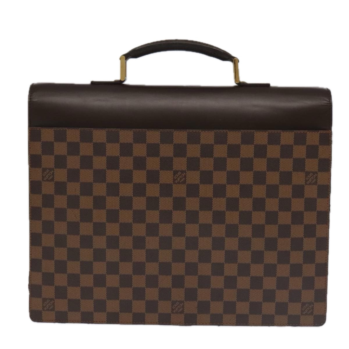 LOUIS VUITTON Damier Ebene Altona PM Briefcase N53315 LV Auth 98049 - 0