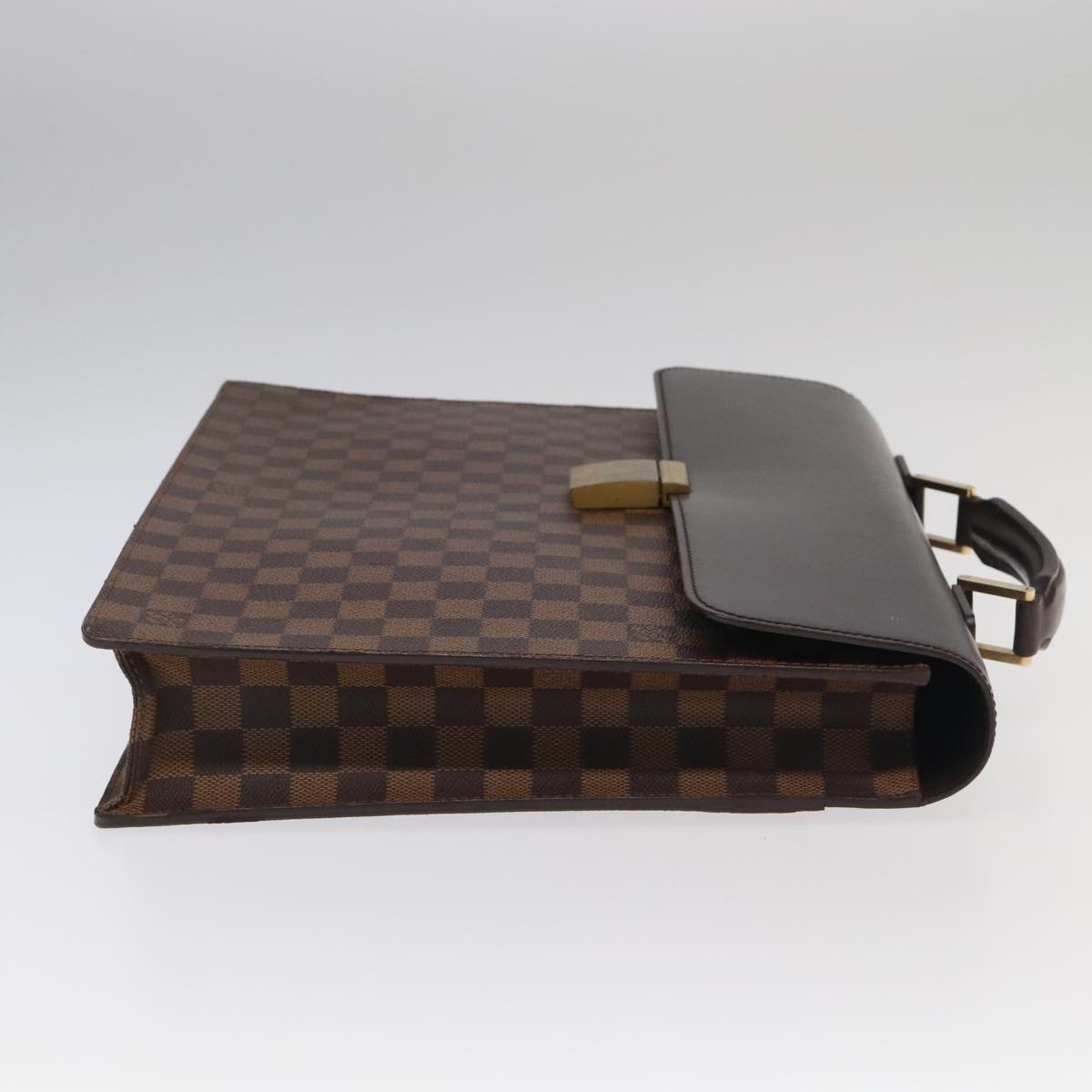 LOUIS VUITTON Damier Ebene Altona PM Briefcase N53315 LV Auth 98049