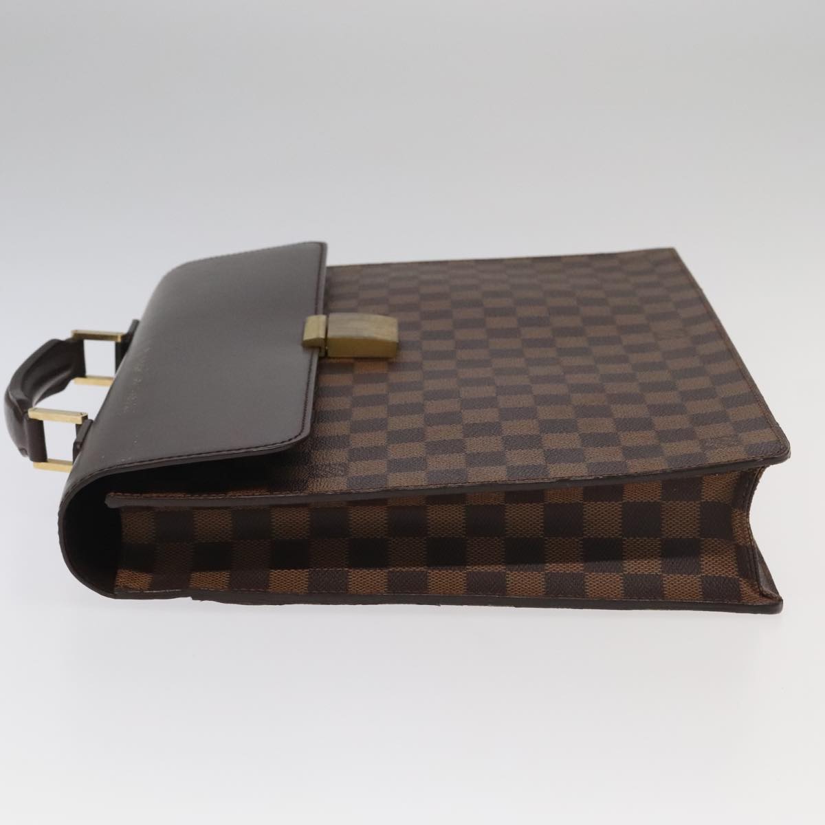 LOUIS VUITTON Damier Ebene Altona PM Briefcase N53315 LV Auth 98049