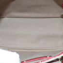 CELINE Macadam Canvas Hand Bag Beige Gold Auth 98068V-10