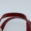 CELINE Macadam Canvas Hand Bag Beige Gold Auth 98068V-8