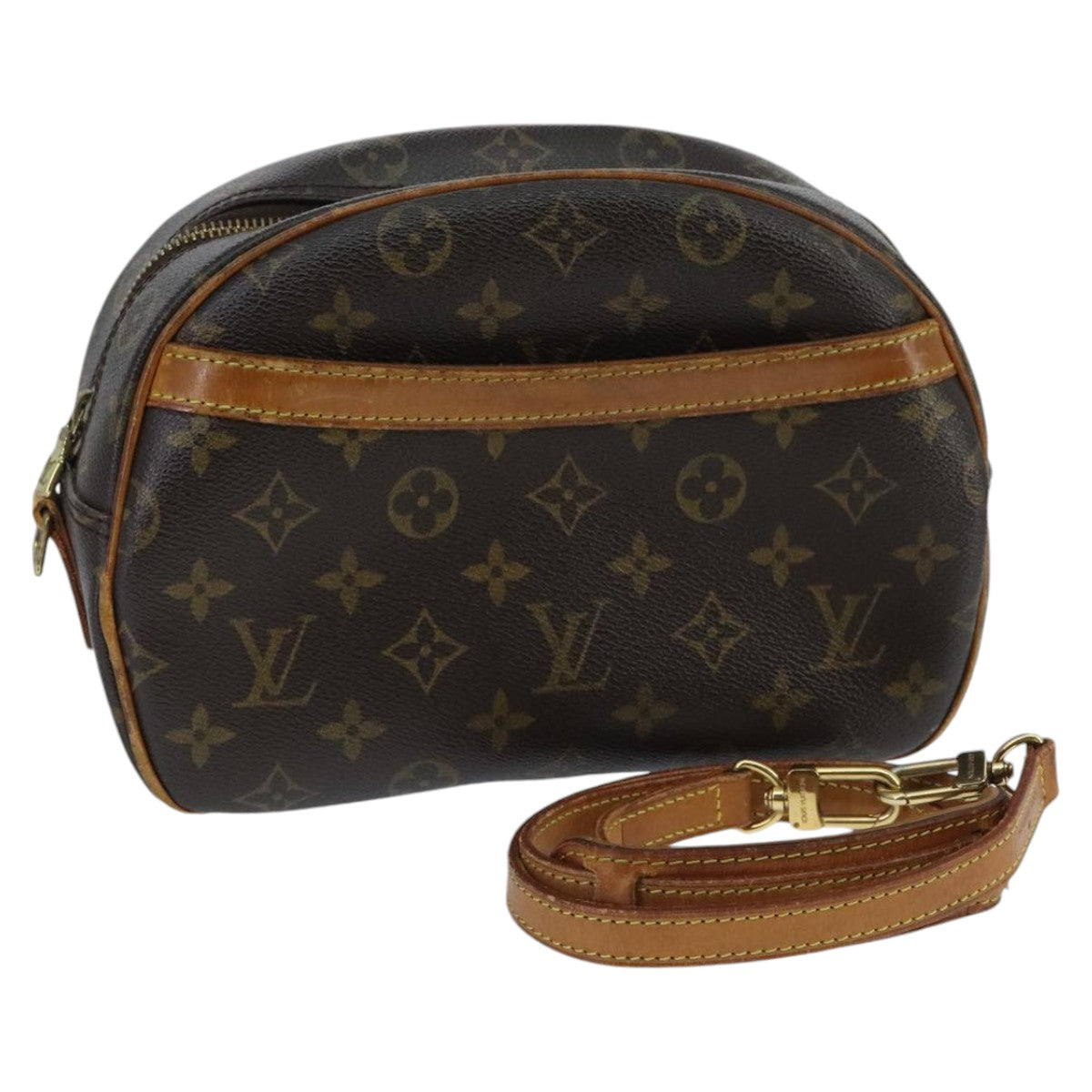 LOUIS VUITTON Monogram Blois Shoulder Bag M51221 LV Auth 98070