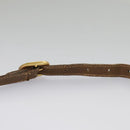 GUCCI GG Supreme Web Sherry Line Shoulder Bag PVC Beige 98 02 004 Auth 98076-15