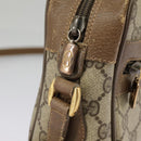 GUCCI GG Supreme Web Sherry Line Shoulder Bag PVC Beige 98 02 004 Auth 98076-22