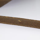 GUCCI GG Supreme Web Sherry Line Shoulder Bag PVC Beige 98 02 004 Auth 98076-8