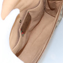 GUCCI GG Supreme Web Sherry Line Clutch Bag PVC Beige Red 89 01 030 Auth 98082-10